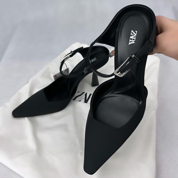 ZARA Buckled Mules NWT - Picture 11 of 16